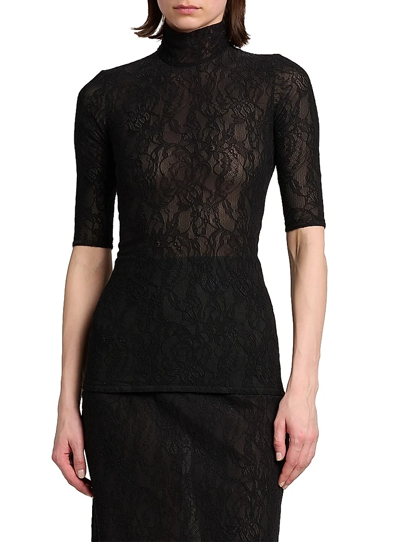 Stretch Lace Top