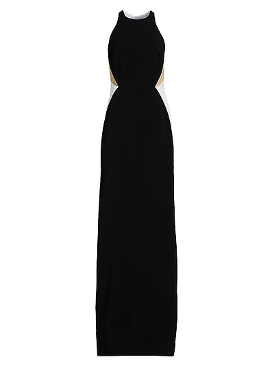 Colorblocked Maxi Dress