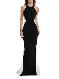 Colorblocked Maxi Dress