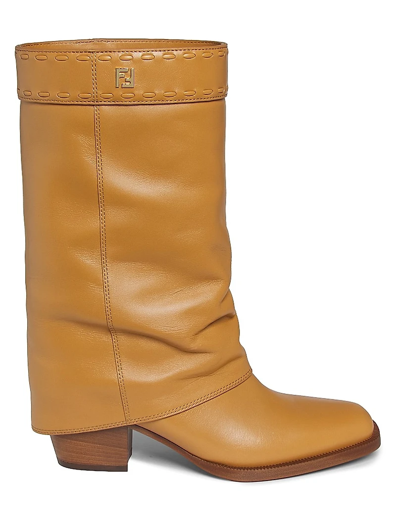 Minerva Foldover Leather Boots