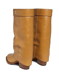 Minerva Foldover Leather Boots