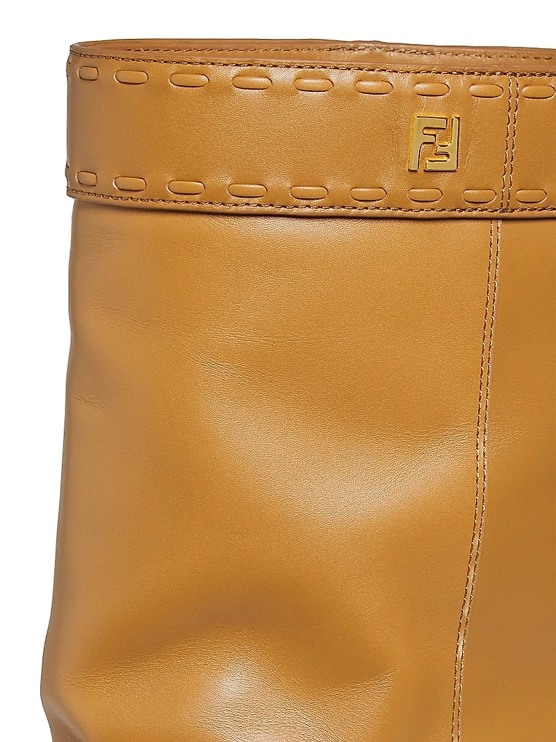 Minerva Foldover Leather Boots