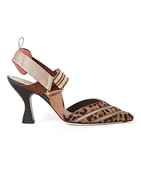 Colibri 85MM Leopard Print Pumps
