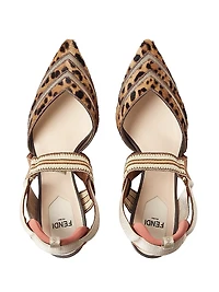 Colibri 85MM Leopard Print Pumps