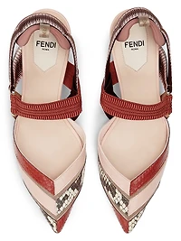 Colibri 55MM Leather Slingback Pumps