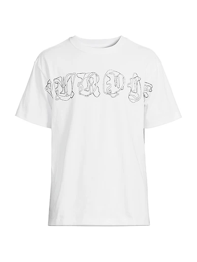 Stitch Logo Crewneck T-Shirt