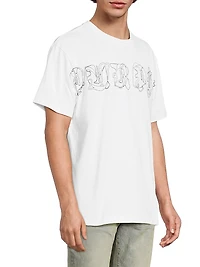 Stitch Logo Crewneck T-Shirt