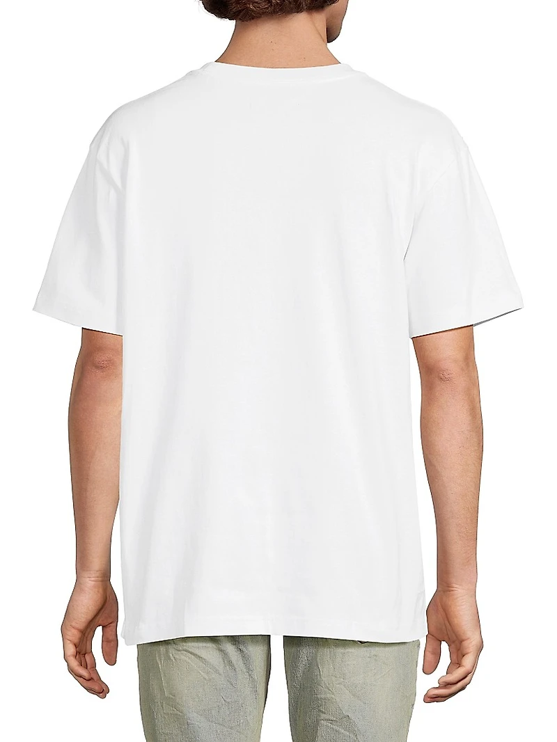 Stitch Logo Crewneck T-Shirt