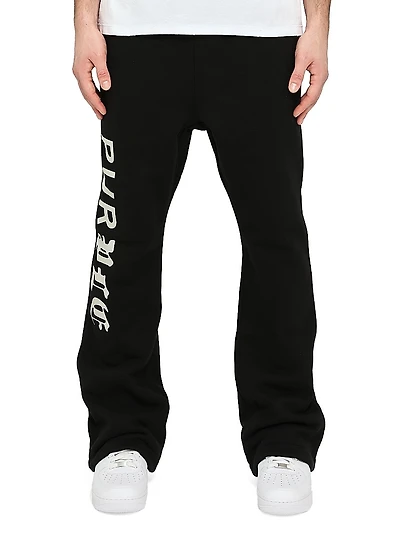 Flared Logo Sweatpants