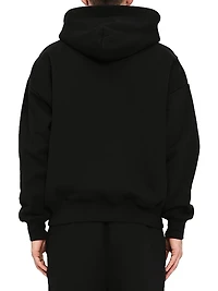Logo Cotton Fleece Hoodie