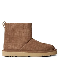 Afterski Suede & Shearling Boots