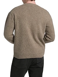 Yak-Wool Crewneck Sweater