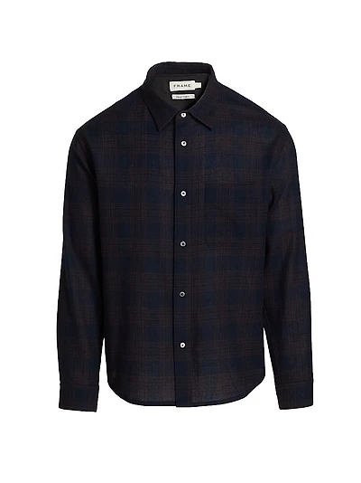 Wool Plaid Shirt