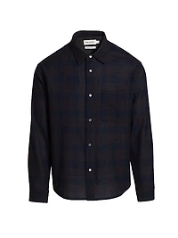 Wool Plaid Shirt