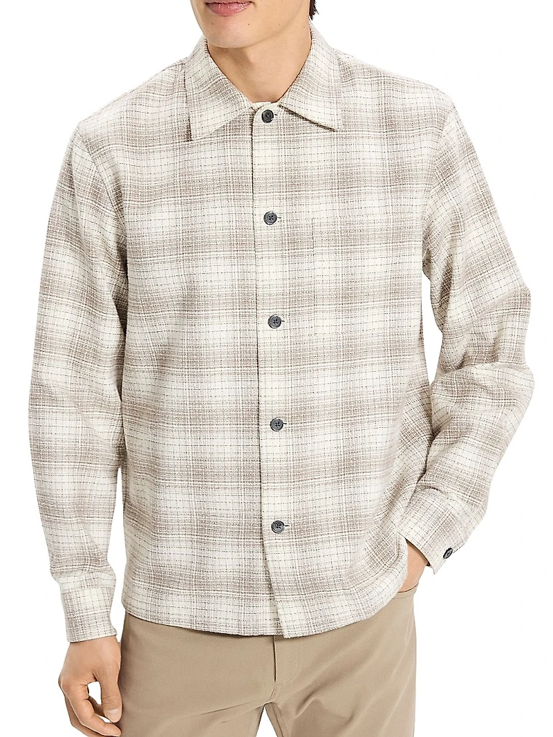 Check Cotton Shirt