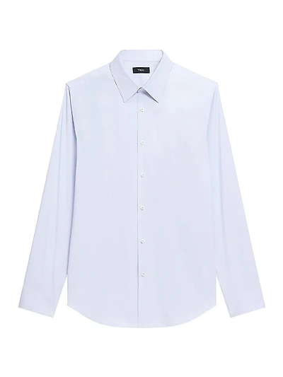 Sylvain Stripe Cotton-Blend Shirt