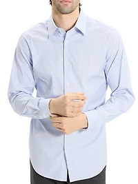 Sylvain Stripe Cotton-Blend Shirt
