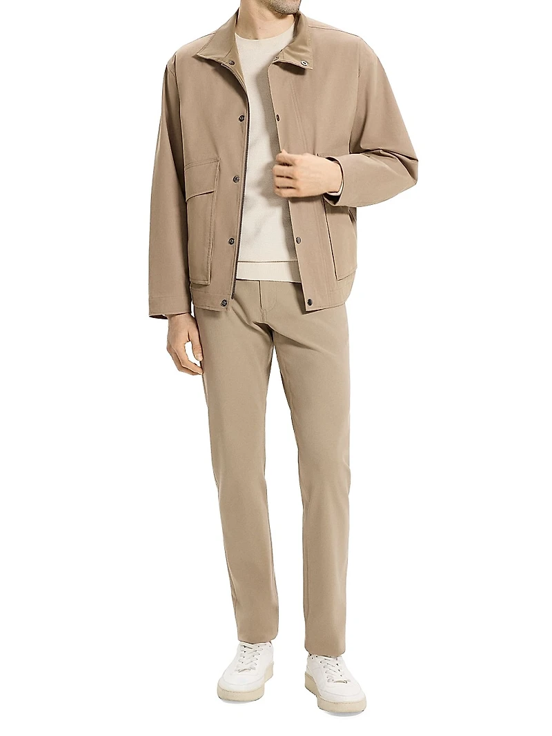 Cotton-Blend Utility Jacket