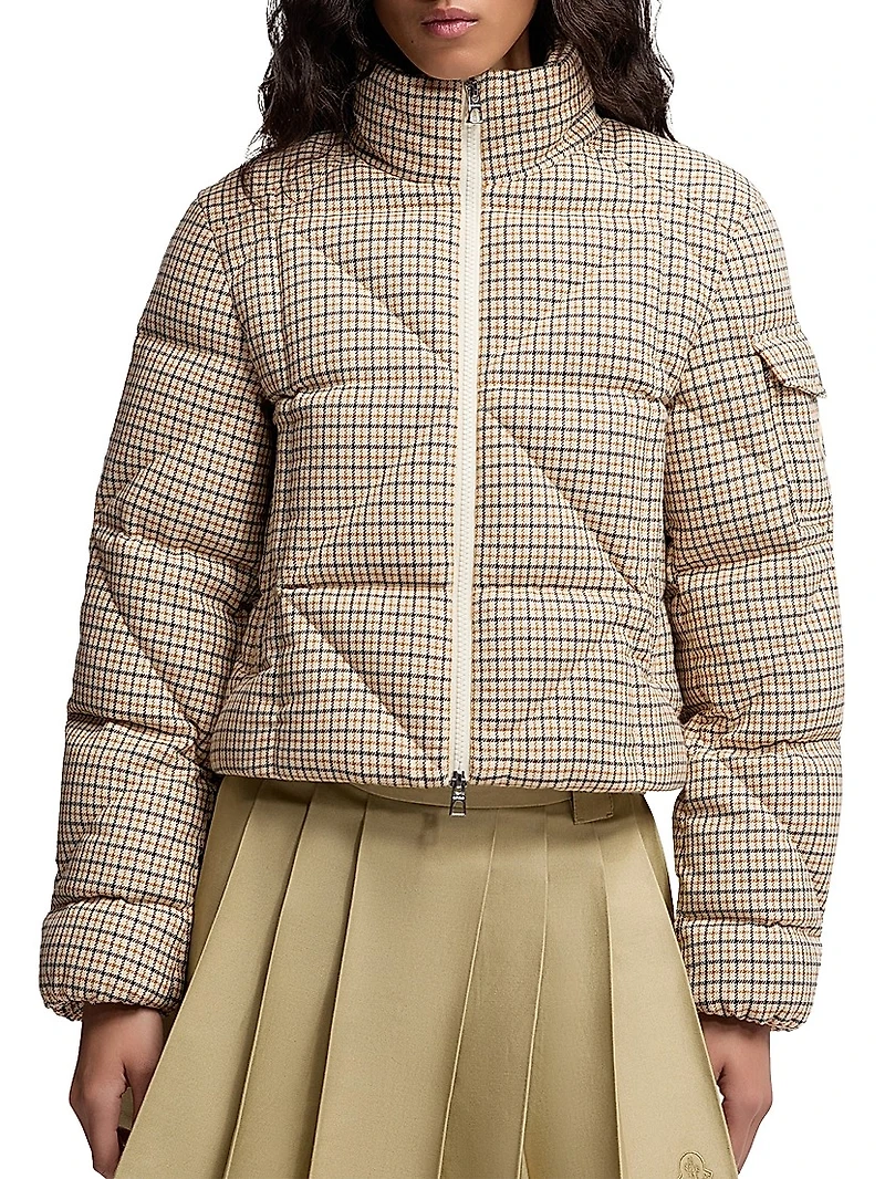 Keros Puffer Jacket Wool Blend