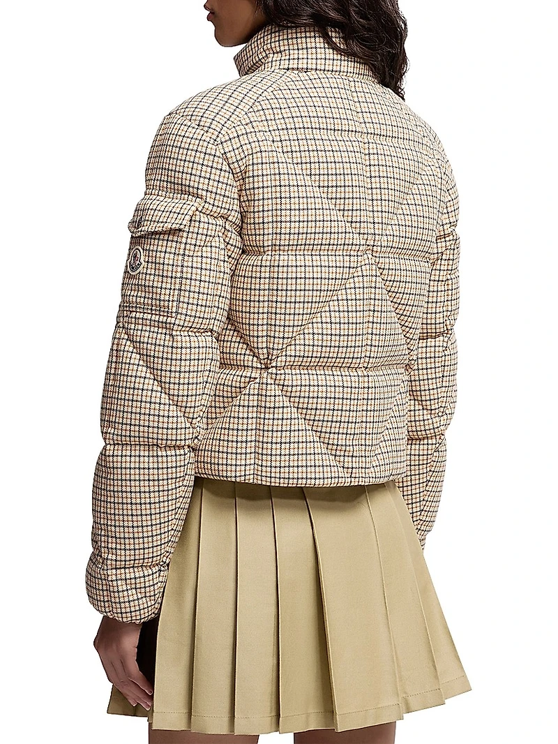 Keros Puffer Jacket Wool Blend