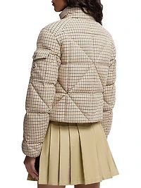 Keros Puffer Jacket Wool Blend
