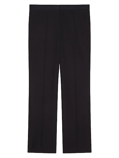 Tailored Pants in Wool and Mohair
