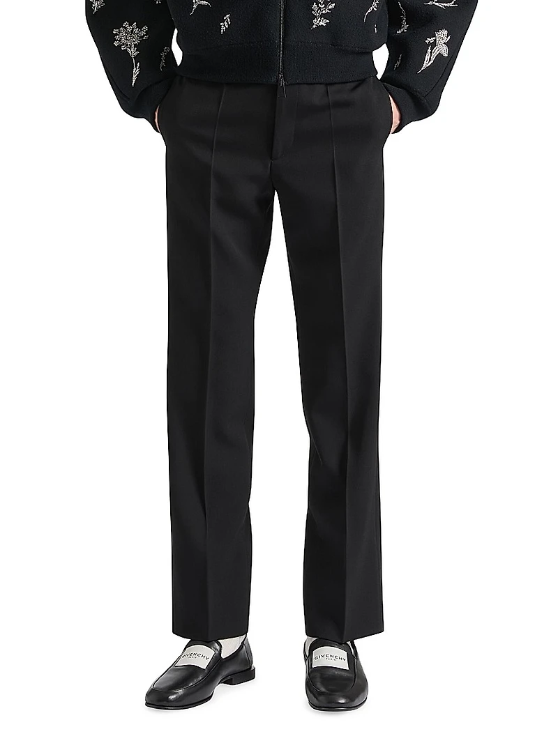 Tailored Pants in Wool and Mohair