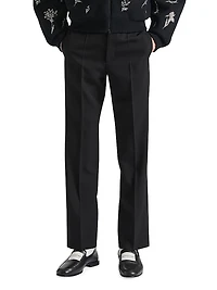 Tailored Pants in Wool and Mohair