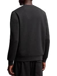 Crew-Neck Sweatshirt Cotton