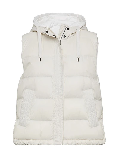 Lightweight Matte Nylon Down Vest