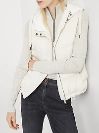 Lightweight Matte Nylon Down Vest
