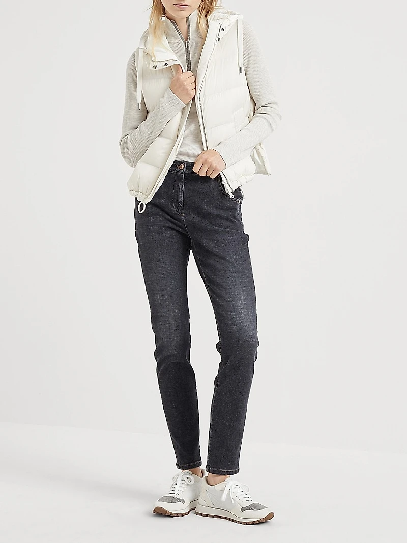 Lightweight Matte Nylon Down Vest