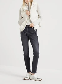 Lightweight Matte Nylon Down Vest