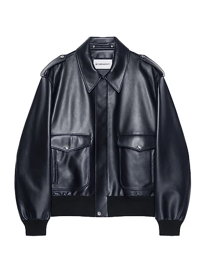 Aviator Jacket in Leather