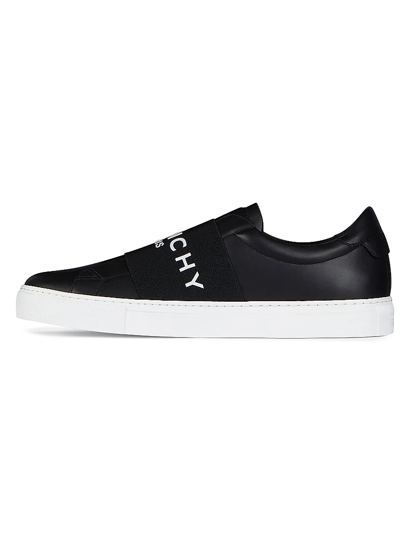 Urban Street Sneakers Leather with Elastic Band