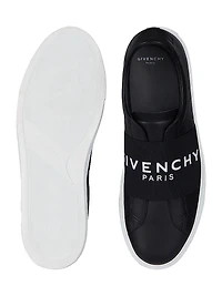 Urban Street Sneakers Leather with Elastic Band