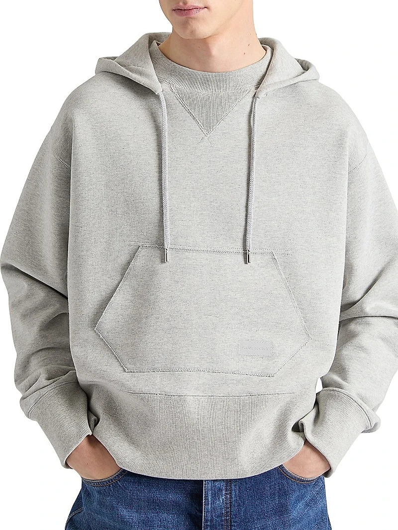 Hoodie Fleece with Patch
