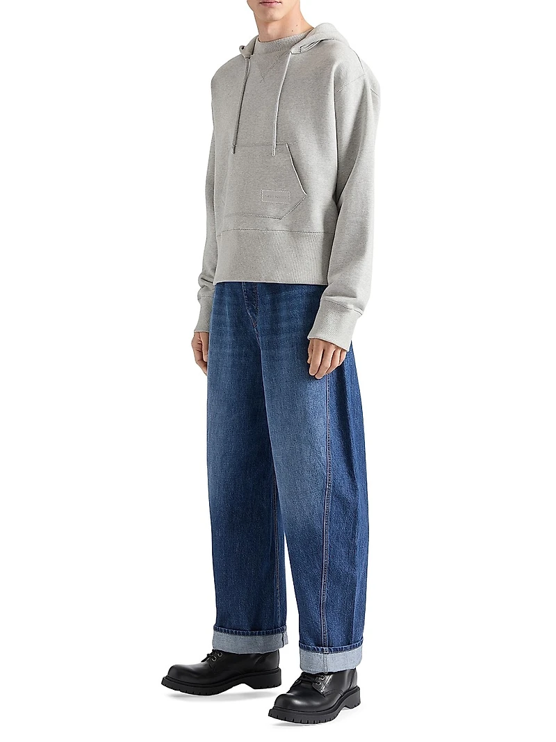 Hoodie Fleece with Patch