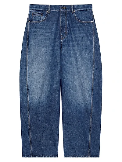 Jeans washed denim