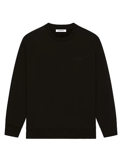 Sweatshirt Fleece with Patch