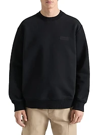 Sweatshirt Fleece with Patch