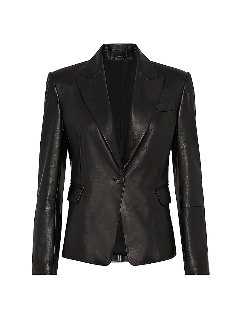 Nappa Leather Blazer