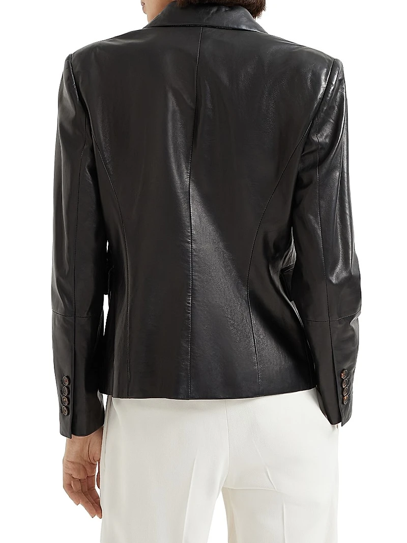 Nappa Leather Blazer