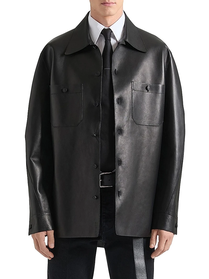 Overshirt Nappa Leather
