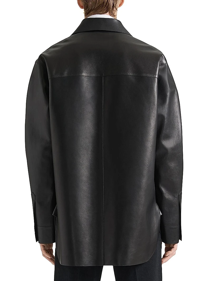 Overshirt Nappa Leather