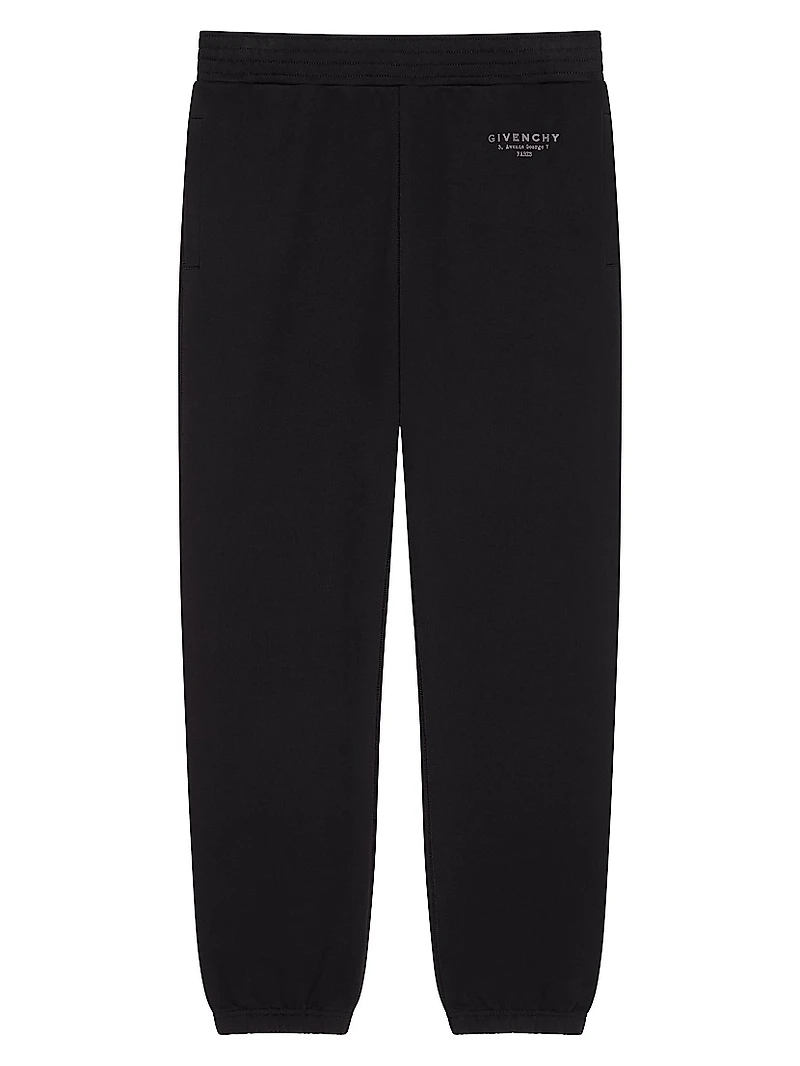 Jogger Pants Fleece with Stamp Print