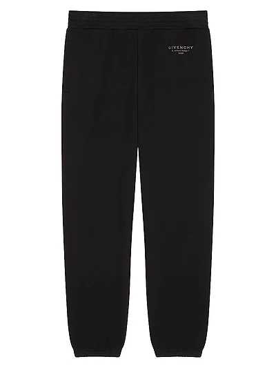 Jogger Pants Fleece with Stamp Print