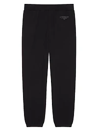 Jogger Pants Fleece with Stamp Print