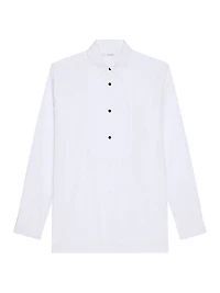 Shirt Poplin with Plastron