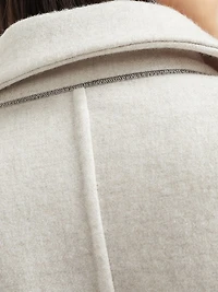 Hand Crafted Coat Cozy Cashmere Double Cloth